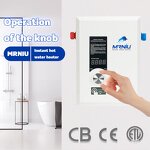 Instant Electric Water Heater Factory - OEM/ODM 8kW 220V Wall Mounted Smart
