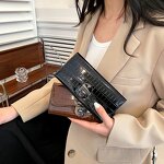 Women's Wallet Factory - OEM PU Simple Stripe Large Capacity Wallet