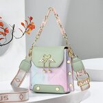 Mobile Phone Bag Factory - OEM Gradient Simple Wide Strap Shoulder Bag