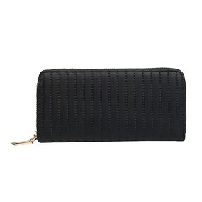 Women's Wallet Factory - OEM Simple Stripe Embroidered Long Wallet