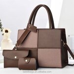 Women's Handbag Factory - OEM 3-Piece Set Large Capacity Casual Bag