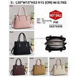 Women's Handbag Factory - OEM Solid Color Zipper Large Capacity Bag