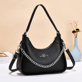 Women Crossbody Bag Factory - OEM Chain PU Leather Fashion Bag