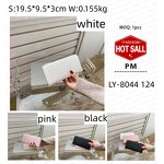 Women's Wallet Factory - OEM PU Simple Stripe Large Capacity Wallet