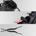 Golf Bag Factory - OEM Two Color Dull Polish Pu Leather Bag