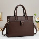 Women's Handbag Factory - OEM Solid Color Large Capacity Casual Bag