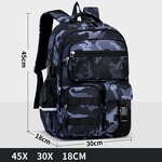School Backpack Factory - OEM Multi-layer Waterproof Student Bag