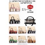 Women's Tote Bag Factory - OEM Casual Multi-color Striped 2-Piece Set