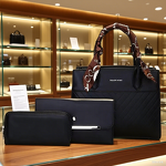 Women's Bag Manufacturer - OEM Silk Scarf Inverted Diamond PU Bag