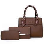 Women's Bag Manufacturer - OEM Silk Scarf Inverted Diamond PU Bag