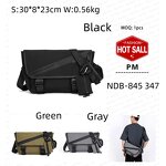Men's Crossbody Bag Factory - OEM Waterproof Large Capacity Shoulder