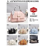 Women Shoulder Bag Factory - OEM PU Leather 3-Piece Set Messenger