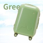 Student Suitcase Factory - OEM White Small Fresh Spinner Luggage