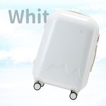 Student Suitcase Factory - OEM White Small Fresh Spinner Luggage