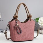 Women's Handbag Factory - OEM Solid Color Pattern Grand Occasion Bag