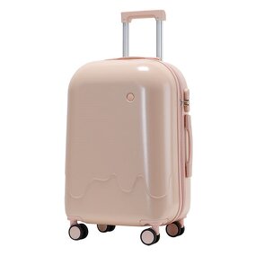 Student Suitcase Factory - OEM White Small Fresh Spinner Luggage