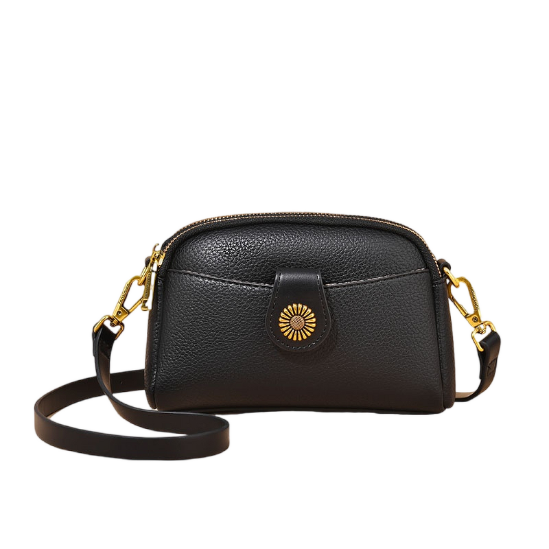 Women Crossbody Bag Factory - OEM Flip Zipper Soft Leather Versatile