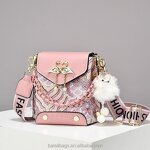 Women Crossbody Bag Factory - OEM Versatile Candy Cover Shoulder Bag