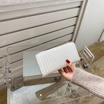 Women's Wallet Factory - OEM PU Simple Stripe Large Capacity Wallet