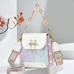 Mobile Phone Bag Factory - OEM Gradient Simple Wide Strap Shoulder Bag