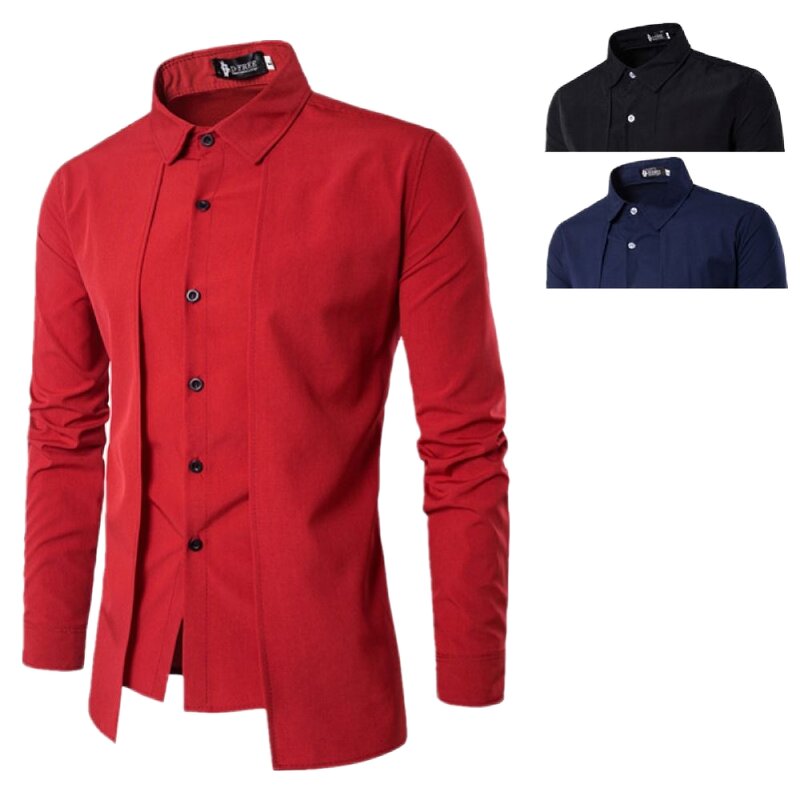 Shirt Factory - OEM/ODM Men's Anti-Wrinkle Satin Court Style Shirt