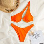 Swimsuit Manufacturer - OEM/ODM 2024 Sexy Hollow Out One Shoulder Bikini