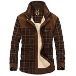 Shirt Manufacturer - OEM/ODM High Quality Men's Winter Plaid Fleece Shirt