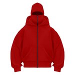 Jacket Factory - OEM/ODM Full Zipper Retro Ninja Mask Hooded Sweatshirt