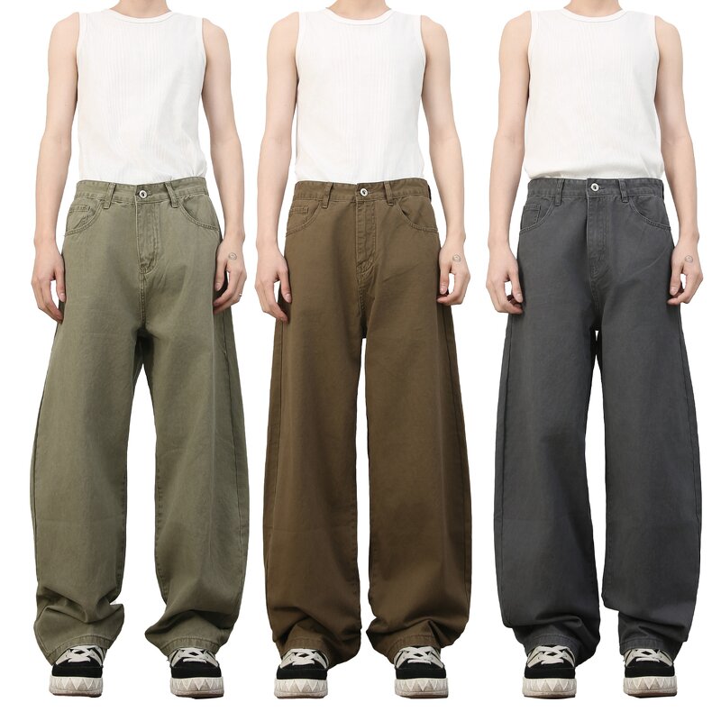 Jeans Supplier - OEM/ODM Custom Vintage Men's Washable Denim Trousers