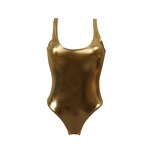 Swimwear Factory - OEM/ODM Custom Shiny Metallic One Piece Swimwear