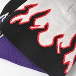 Beanie Hat Manufacturer - OEM/ODM Winter Flame Jacquard Acrylic Hip Hop Hat