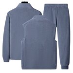 Sportswear Set Supplier - Factory Direct Men's 3-Piece Jacket Vest Set