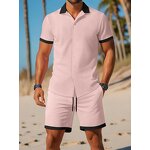 Beach Suit Factory - OEM/ODM Hawaiian Men's Lapel Shirt Shorts Set