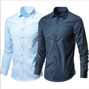 Dress Shirt Factory - OEM/ODM High Elastic Slim Fit Long Sleeve