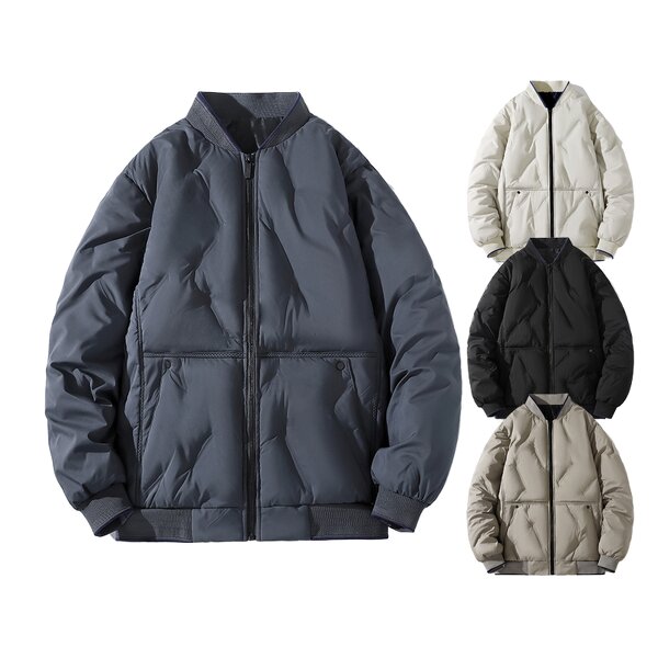 Jacket Supplier - OEM/ODM Men's Outdoor Loose Fit Breathable Winter Coat