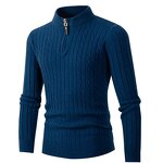 Sweater Manufacturer - OEM/ODM Men's Casual Winter Turtleneck Pullover