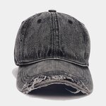Baseball Cap Manufacturer - OEM/ODM Wholesale Plaid Denim Letter Pattern Hat