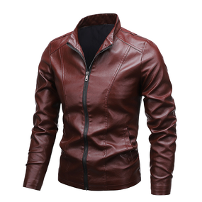 Motor Jacket Supplier - OEM/ODM Wholesale Vintage PU Biker Jacket Men