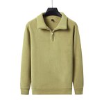 Hoodies Supplier - Factory Custom Winter Fleece Pullover Stand Collar