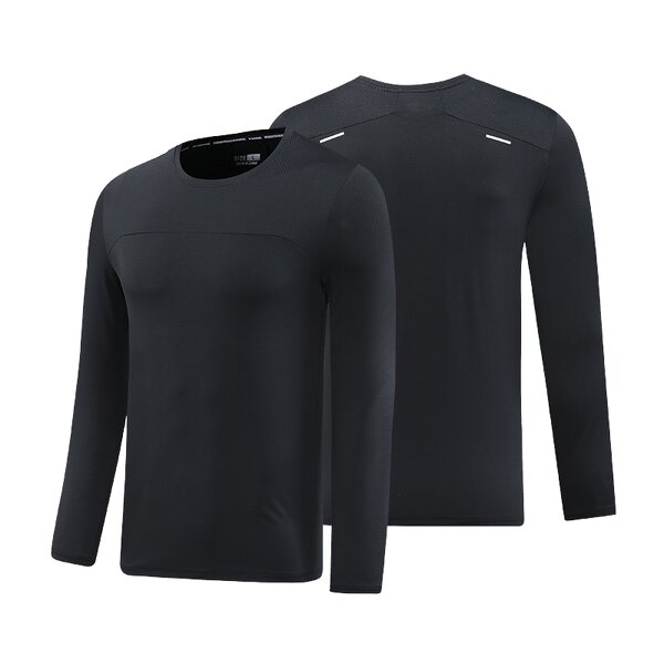 Sportswear Manufacturer - OEM/ODM Men's Long Sleeve Round Neck Tops