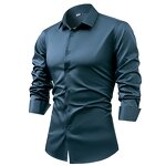 Dress Shirt Supplier - OEM/ODM Anti-Wrinkle Slim Fit Business Blouse
