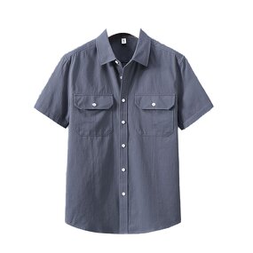 Shirt Supplier - Factory Wholesale Men's Oversized Short Sleeve Shirts