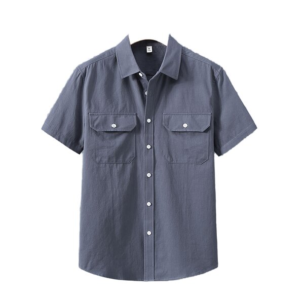 Shirt Supplier - Factory Wholesale Men's Oversized Short Sleeve Shirts