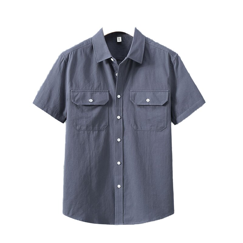 Shirt Supplier - Factory Wholesale Men's Oversized Short Sleeve Shirts