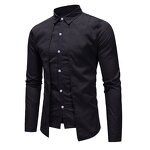 Shirt Factory - OEM/ODM Men's Anti-Wrinkle Satin Court Style Shirt