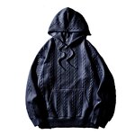 Hoodie Supplier - OEM/ODM New Trend Winter Jacquard Knitted Hoodie