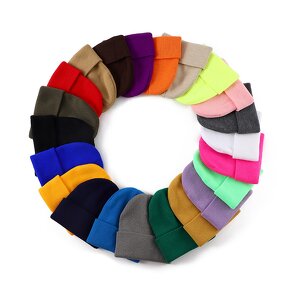 Beanie Supplier - OEM/ODM Custom Acrylic Knitted Embroidery Beanie