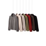 Hoodies Supplier - Factory Custom Winter Fleece Pullover Stand Collar