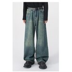 Jeans Factory - OEM/ODM Custom Men's Distressed Baggy Wide Leg Jeans