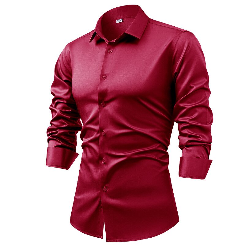 Dress Shirt Supplier - OEM/ODM Anti-Wrinkle Slim Fit Business Blouse